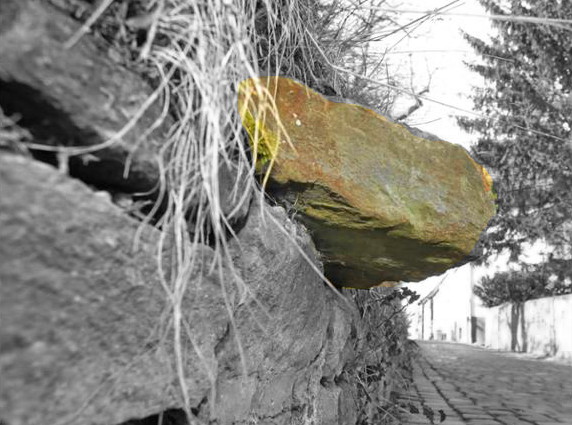 Ein neugieriger Stein?